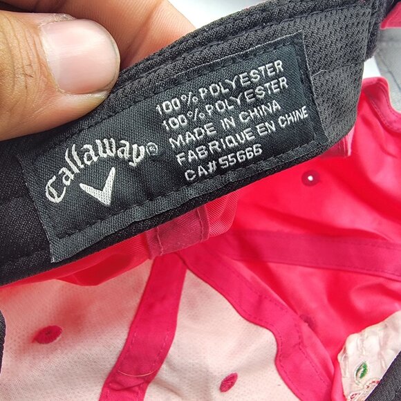 Callaway Chrome Soft XR Odyssey Big Bertha Womens Pink Hat Cap Athletic Outdoors - Picture 5 of 9